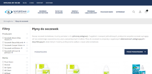 Jak dbać o soczewki kontaktowe, aby zachować higienę i komfort użytkowania? Płyny do soczewek w sklepie kontaktowe.pl