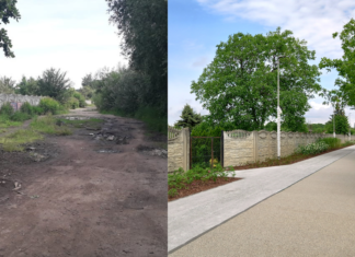 Koniec prac na ulicy Spiskiej. Między szpitalem a Promenadą Krzycką powstała malownicza trasa spacerowa