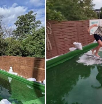 We Wrocławiu na jednej z miejskich plaż powstał tor skimboardowy! Poślizgaj się na desce w centrum miasta