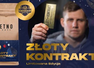 W jednej z paczek kaw od Etno Cafe ukryty jest złoty kontrakt! Szczęśliwiec stanie się zawodnikiem siatkarskiej Gwardii Wrocław