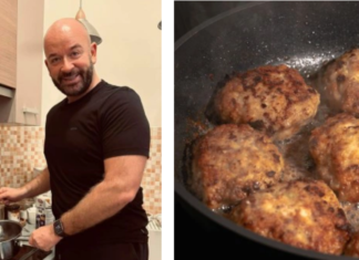 Wrocław WOŚP: Licytacja kotletów mielonych zrobionych przez Prezydenta Jacka Sutryka