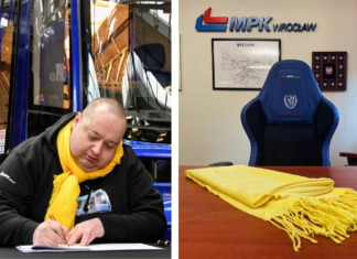 Wrocław WOŚP: Prezes MPK wystawił na licytację swój żółty szalik!