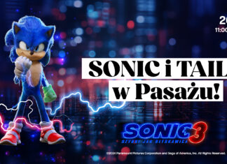 SONIC I TAILS W PASAŻU GRUNWALDZKIM
