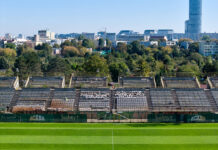 Rozbiórka trybun na stadionie przy Oporowskiej – trwa przebudowa obiektu