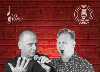 Stand-up na najwyższym poziome, czyli Halama i Gajda w Sky Tower