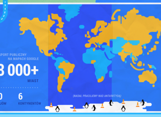 Wrocławski transport publiczny dostępny na Mapach Google
