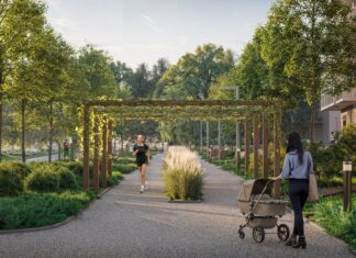 Przy osiedlu Nowe Promenady we Wrocławiu powstaje MIŁO.sfera – park wielkości boiska piłkarskiego!