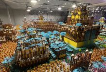 Nowa odsłona wystawy LEGO® w Sky Tower. Otwarcie już wkrótce! Na zdjęciu fragment wystawy klocków LEGO® w Sky Tower