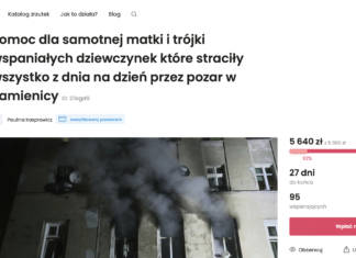 Straciły dach nad głową – zrzutka dla Mamy i jej dzieci zrzutka pożar wrocław