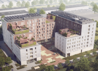 We Wrocławiu powstaje zielony akademik. Na dachach tarasy z roślinami, w części podziemnej parkingi dla rowerów