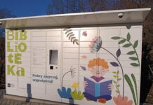 Otwarcie książkomatu w Parku Literackim na Złotnikach