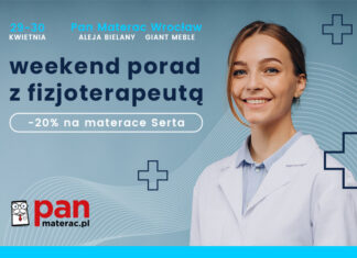 Promocja 20% na materace Serta w salonach Pan Materac we Wrocławiu!