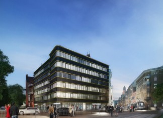 Duch biznesu odżywa w Alexanderhaus (wizualizacje) Nowy Alexanderhaus - widok z ul. Legnickiej | fot. materiały prasowe