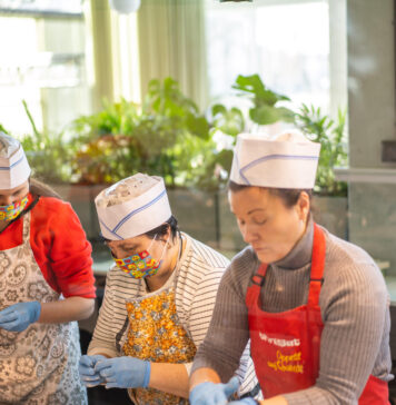 Panie od „pierogów dla Ukrainy” przenoszą się na Wyspę Słodową