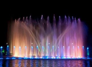 Multimedialna fontanna na Pergoli. Otwarcie sezonu 2016.