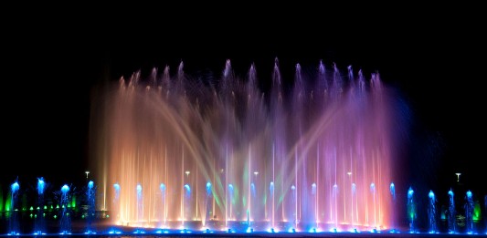 Multimedialna fontanna na Pergoli. Otwarcie sezonu 2016.