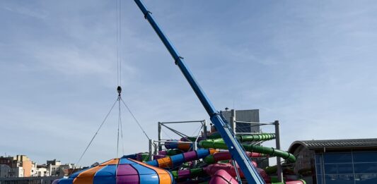 Nowa zjeżdżalnia w Aquapark Wrocław – już wkrótce otwarcie!