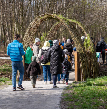 Zieleń zamiast betonu. Mieszkańcy korzystają ją z nowego parku na wrocławskich Krzykach