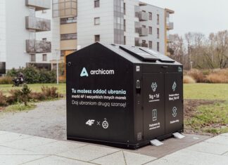 We Wrocławiu stanął pierwszy Ubraniomat! Każdy oddany 1 kg odzieży, to 1 zł wsparcia dla organizacji charytatywnych