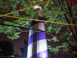 We Wrocławiu stanęła pierwsza w mieście latarnia morska!