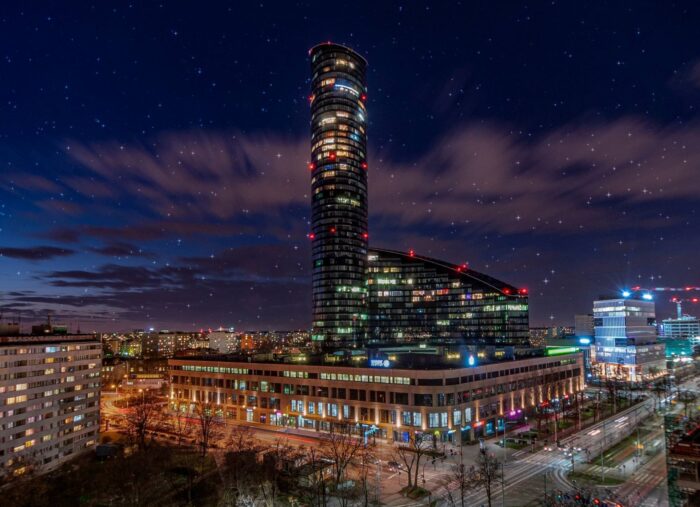 Na zdjęciu Sky Tower