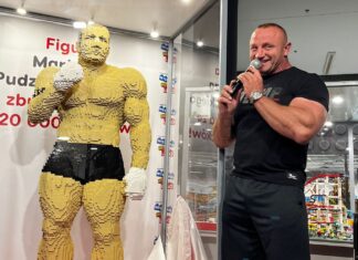 We Wrocławiu można zobaczyć figurę „Pudziana” wykonaną w skali 1:1 z 120 000 klocków!