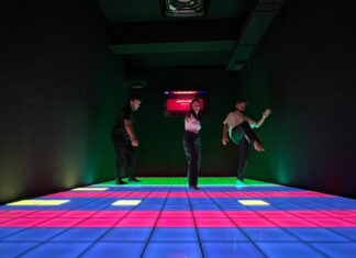 We Wrocławiu powstało nowe interaktywne miejsce – Pixel XL. Wyobraź sobie, że cała podłoga to gra!