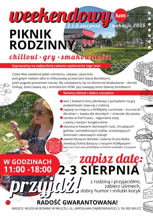Na zdjęciu program wakacji 2025 w Dolinie Baryczy