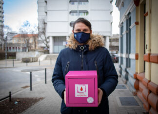 Różowe skrzyneczki dla mieszkańców obsługiwanych w urzędzie i biurze Rady Miejskiej?