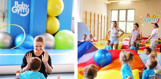 Weekend rozwoju i zabawy dla Twojego dziecka. Odwiedź strefę Baby Gym w Alei Bielany