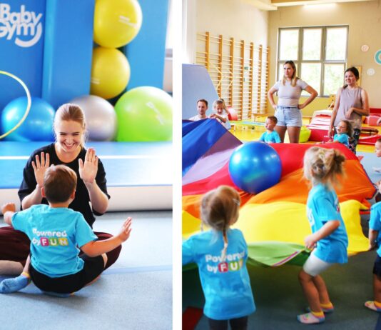 Weekend rozwoju i zabawy dla Twojego dziecka. Odwiedź strefę Baby Gym w Alei Bielany