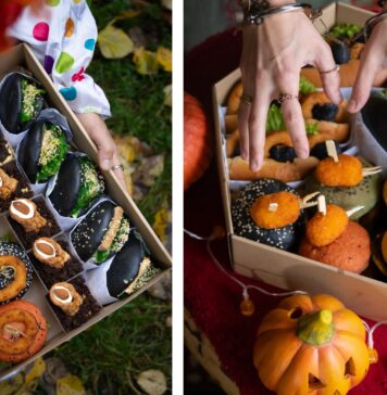 Czarne burgery, mroczne BAO i słodkie niespodzianki! Wrocławska Manufaktura przygotowała boxy na Halloween
