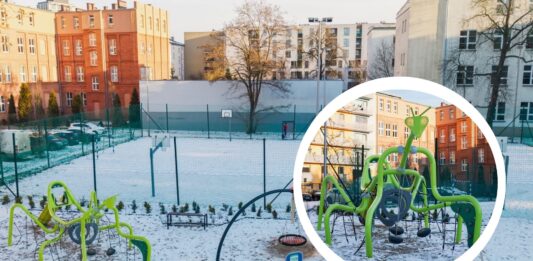 Gigantyczna modliszka na Przedmieściu Oławskim. Nowy plac zabaw już otwarty!