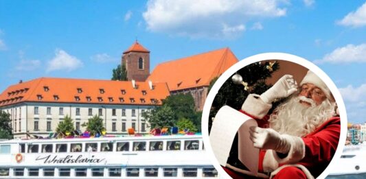 Rejsy z prawdziwym Mikołajem na statku Wratislavia! Nowa atrakcja we Wrocławiu