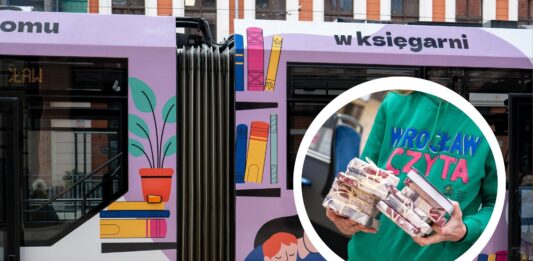 Ponad 1000 książek rozdanych we wrocławskim tramwaju! BookTram