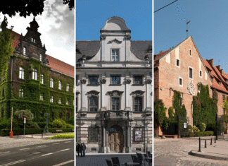 Muzea we Wrocławiu. Sprawdź listę placówek jakie znajdziesz w mieście! Na zdjęciu Muzeum Narodowe, Muzeum Człowieka oraz Arsenał Miejski we Wrocławiu