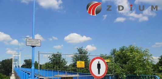 Remont kładki Zwierzynieckiej. Brak przejścia pomostem